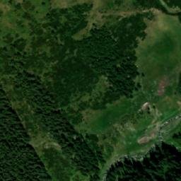 Satellite imagery of Muntele Budur, RO