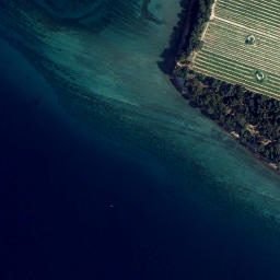 Satellite imagery of Debeli Rtič, SI