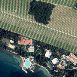 Satellite imagery of Debeli Rtič, SI