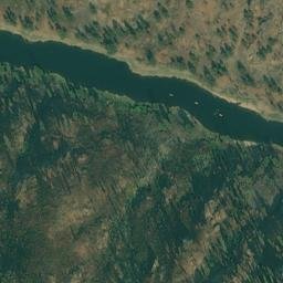 Satellite imagery of Salmon River Breaks, US