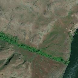 Satellite imagery of Suicide Point, US