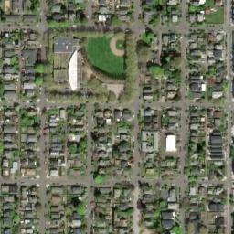Satellite imagery of PORTLAND TRINITY LUTH CH CROSS — NGS RD3046, US