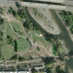 Satellite imagery of Oregon Trail - Sandy River Bridge, US