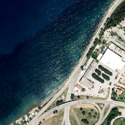 Satellite imagery of Rtič Viližan, SI