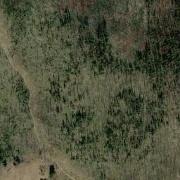 Satellite imagery of Butcherknife Ridge, US