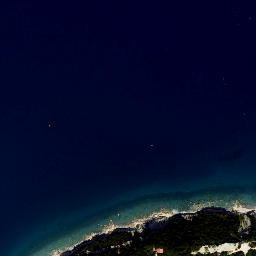 Satellite imagery of Sveti Križ Rt, SI