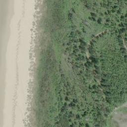 Satellite imagery of Bayocean Peninsula, US