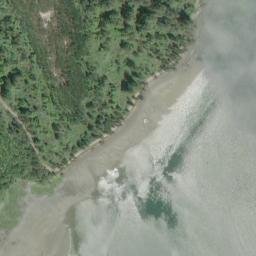 Satellite imagery of Bayocean Peninsula, US