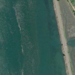 Satellite imagery of Sandstone Point, US