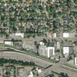 Satellite imagery of M 718 — NGS RD1586 — Portland, US, US