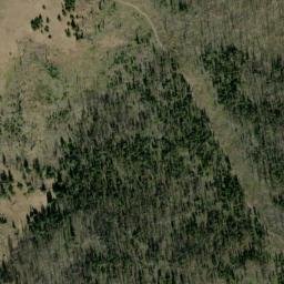 Satellite imagery of Butcherknife Ridge, US