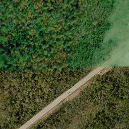 Satellite imagery of Opeongo Knob, CA