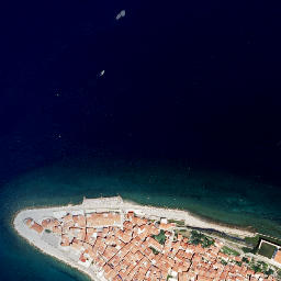 Satellite imagery of Rt Madona, SI