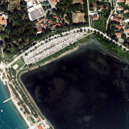 Satellite imagery of Sveti Križ Rt, SI
