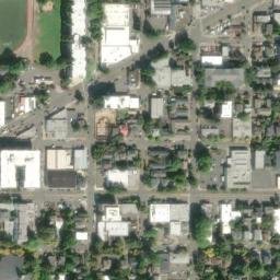 Satellite imagery of J 718 — NGS RD1583 — Portland, US, US