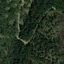 Satellite imagery of Sheep Creek Columbite Mine, US