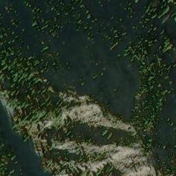 Satellite imagery of Cape Horn, US