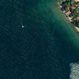 Satellite imagery of Cape Lako, HR