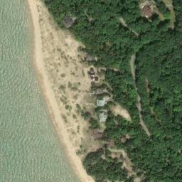 Satellite imagery of Sevenmile Point, US