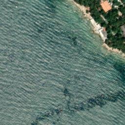Satellite imagery of Cape Lako, HR