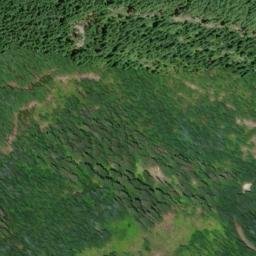 Satellite imagery of Butcher Knife Ridge, US