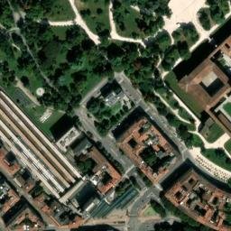 Satellite imagery of Castello Sforzesco, IT