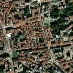 Satellite imagery of Castello Sforzesco, IT