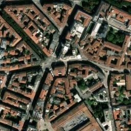 Satellite imagery of Castello Sforzesco, IT