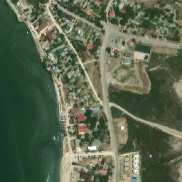 Satellite imagery of Mys Zheliaievskyi, UA