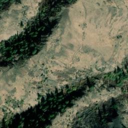 Satellite imagery of Devils Ridge, US