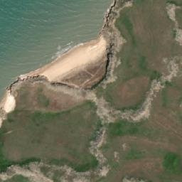 Satellite imagery of Mys Chahany, UA