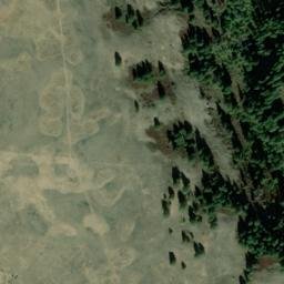 Satellite imagery of Baldy Ridge, US