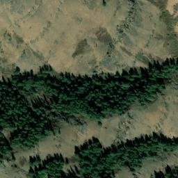 Satellite imagery of Sheep Creek Divide, US