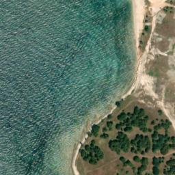 Satellite imagery of Umaški Rt, HR
