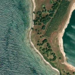 Satellite imagery of Umaški Rt, HR