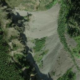 Satellite imagery of Cathedral Ridge, US
