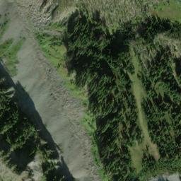 Satellite imagery of Cathedral Ridge, US
