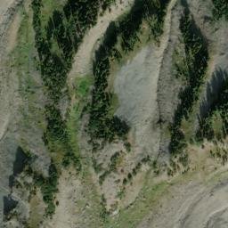 Satellite imagery of Langille Crags, US