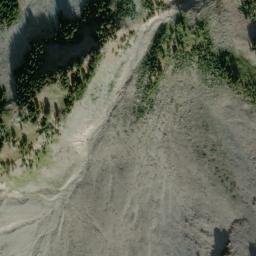 Satellite imagery of Langille Crags, US