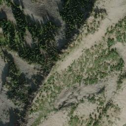 Satellite imagery of Langille Crags, US
