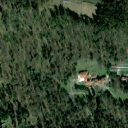 Satellite imagery of Peles Castle, RO