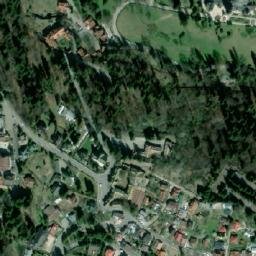 Satellite imagery of Peles Castle, RO