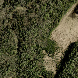 Satellite imagery of Oak Mountain, CA