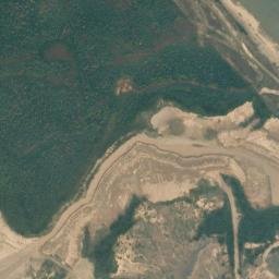 Satellite imagery of Wreck Point, US