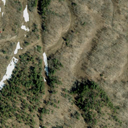 Satellite imagery of Dicksons Mountain, CA