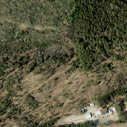 Satellite imagery of Godin Mountain, CA