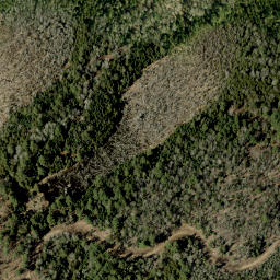 Satellite imagery of Hardwood Mountain, CA