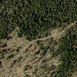 Satellite imagery of Hardwood Mountain, CA