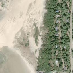 Satellite imagery of Cape Kiwanda, US