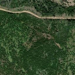 Satellite imagery of Italian Mine, US